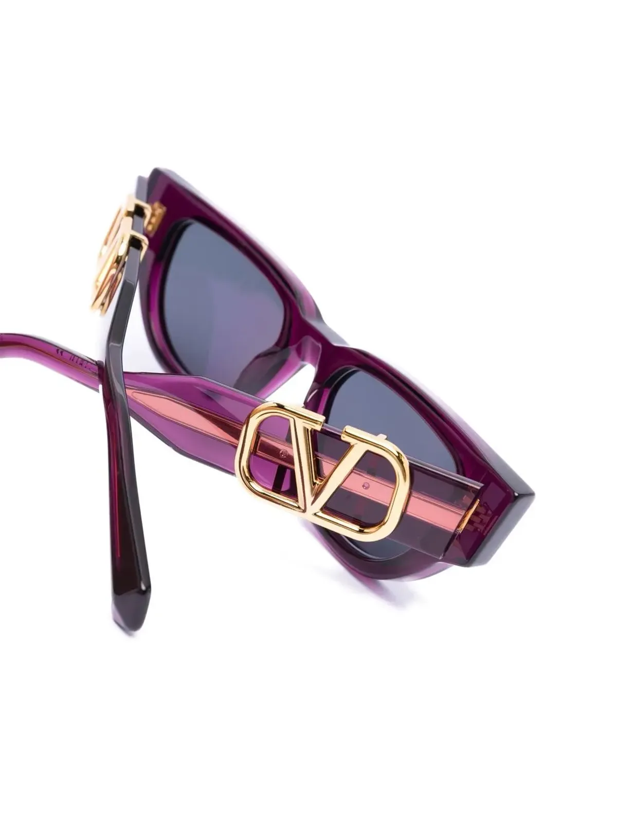 VALENTINO GARAVANI EYEWEAR VLogo Signature キャットアイ サングラス - 画像3