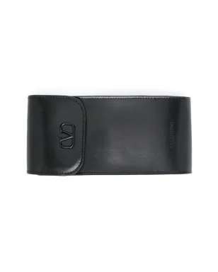VALENTINO GARAVANI EYEWEAR ロックスタッド不規則フレーム サングラス - サムネイル4