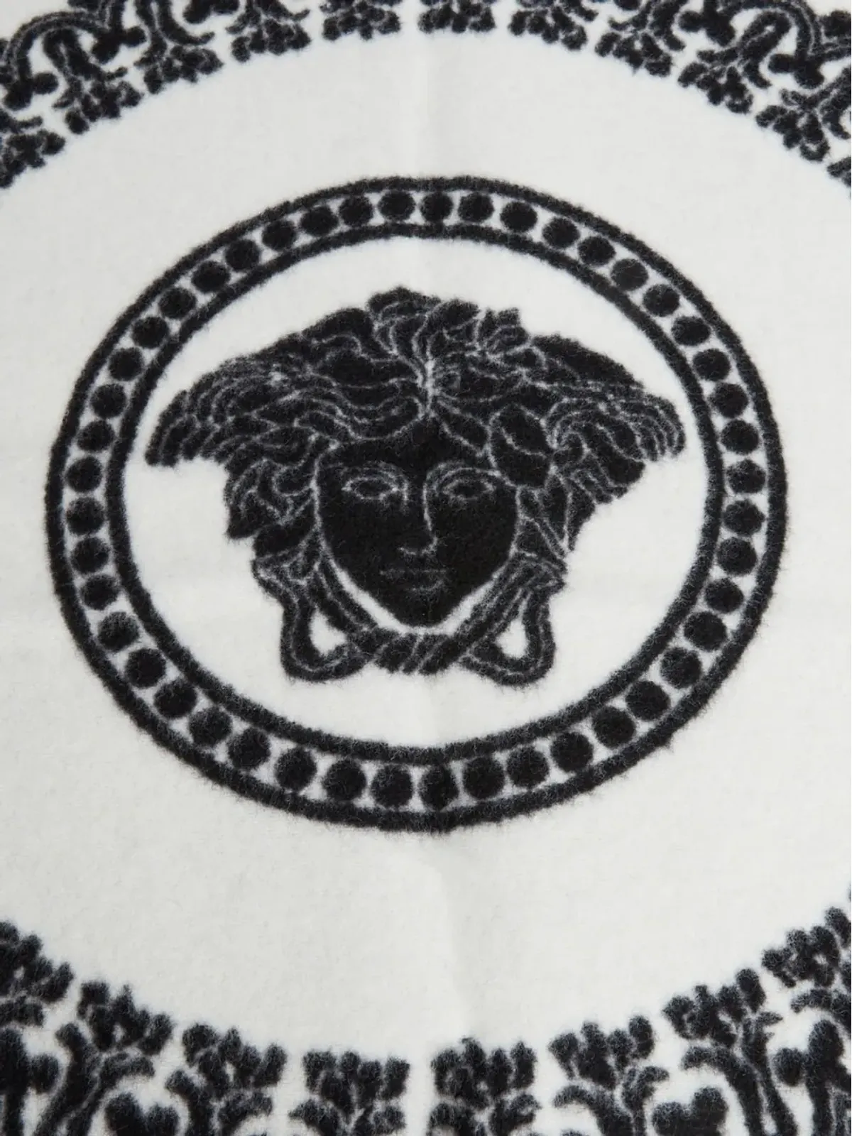 Versace バロッコ・プリント ニットブランケット - 画像5