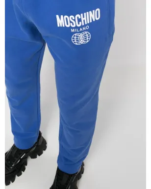 Moschino ロゴプリント オーガニックコットン トラックパンツ - サムネイル5