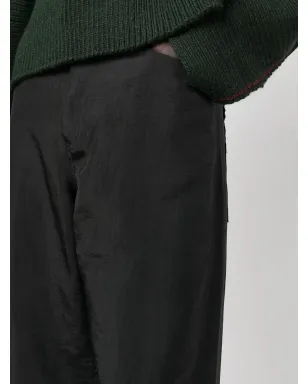 Eckhaus Latta ハスク クロップドパンツ ブラック - サムネイル5