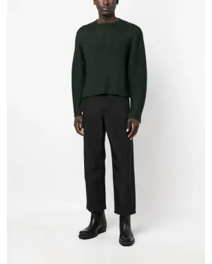 Eckhaus Latta ハスク クロップドパンツ ブラック - サムネイル2