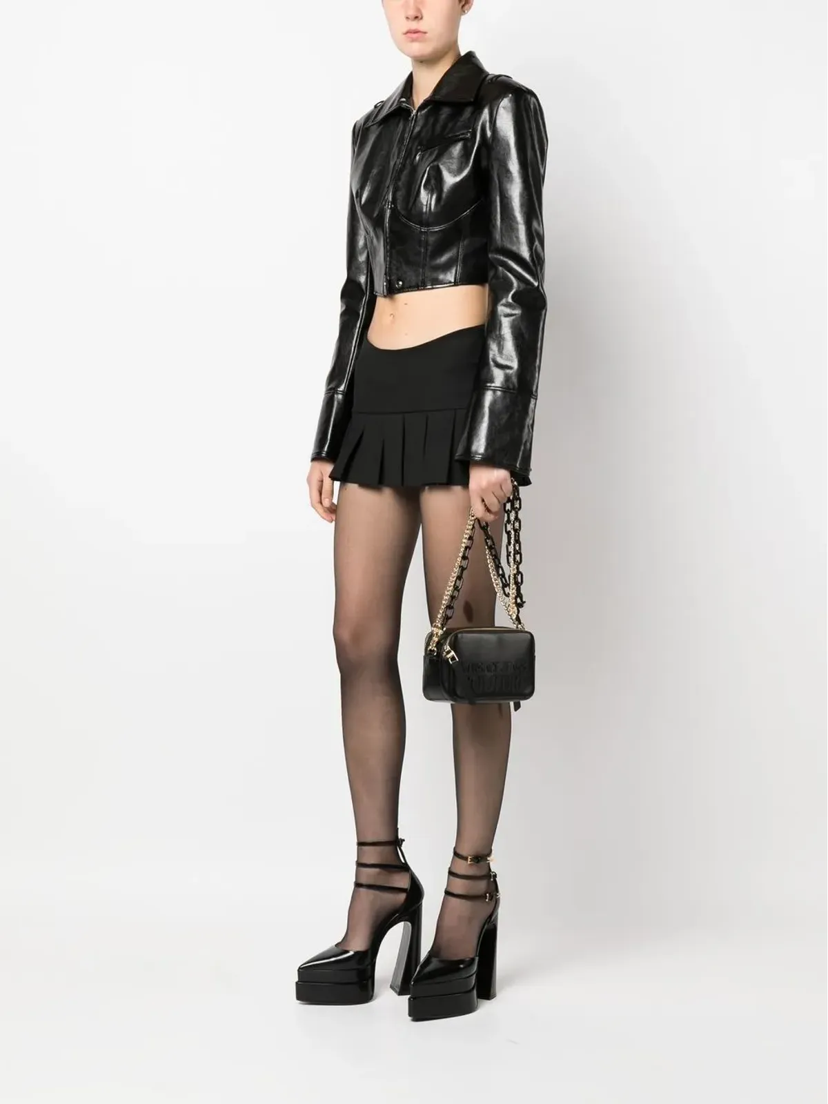 Versace Jeans Couture ロゴ入りクロスボディバッグ - 画像2