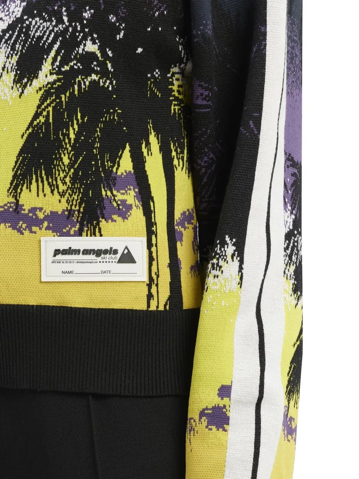 Palm Angels Palm Sunsetプリント ロールネック ジャンパー - 画像5
