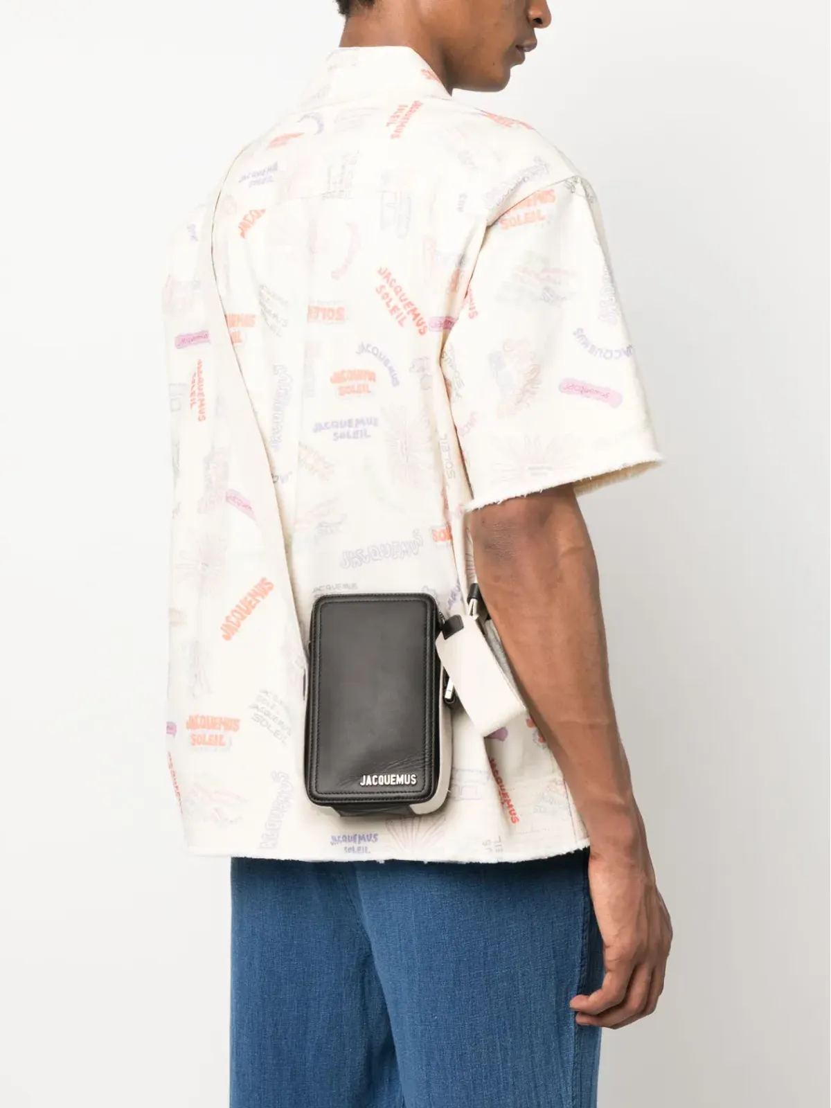 Jacquemus Le Cuerda Vertical messenger bag - Black - 画像2