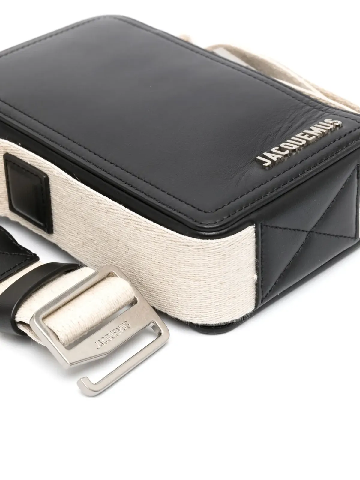 Jacquemus Le Cuerda Vertical messenger bag - Black - 画像4