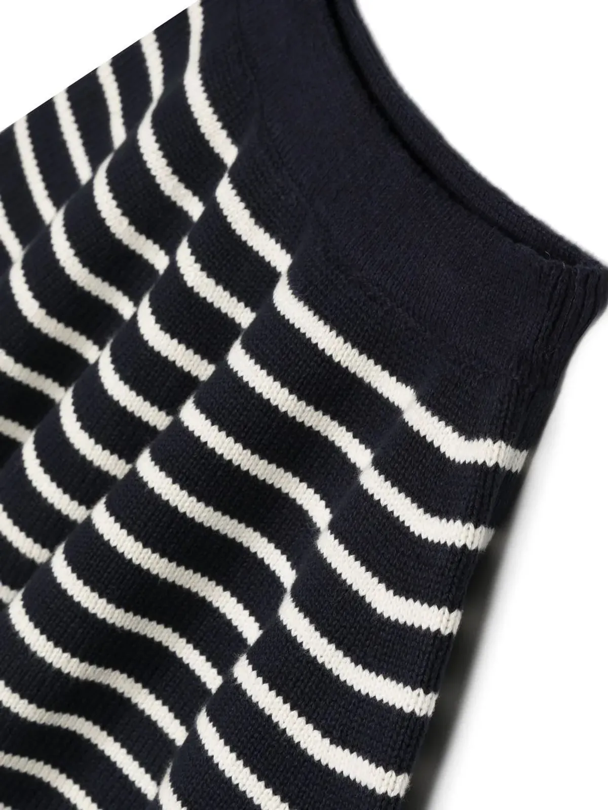 POLO RALPH LAUREN KIDS ストライプ柄セーターとスカートのセット - 画像5