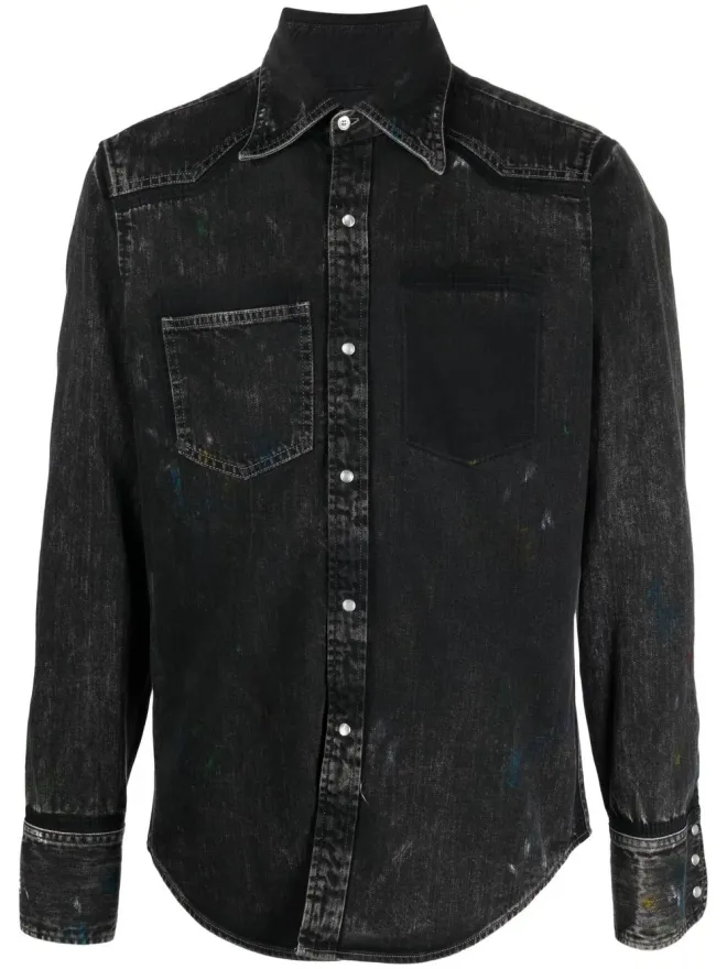 Maison Margiela Maison Margiela フロントプレススタッド式ジャケットの商品画像