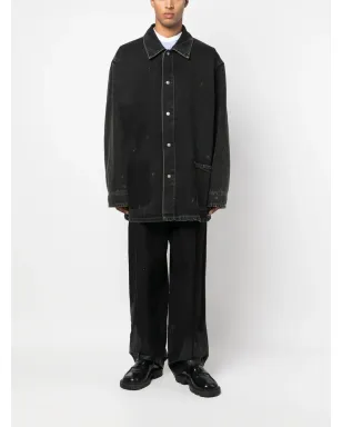 Maison Margiela シングルブレスト デニムコート - サムネイル2