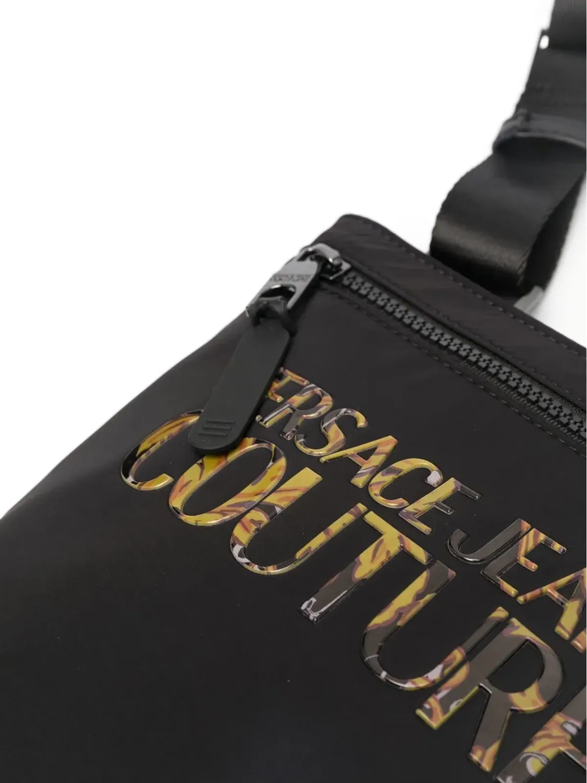 Versace Jeans Couture ロゴ入りメッセンジャーバッグ - 画像4