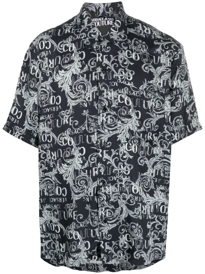 Versace Jeans Couture Versace Jeans Couture バロックプリント半袖シャツの商品画像