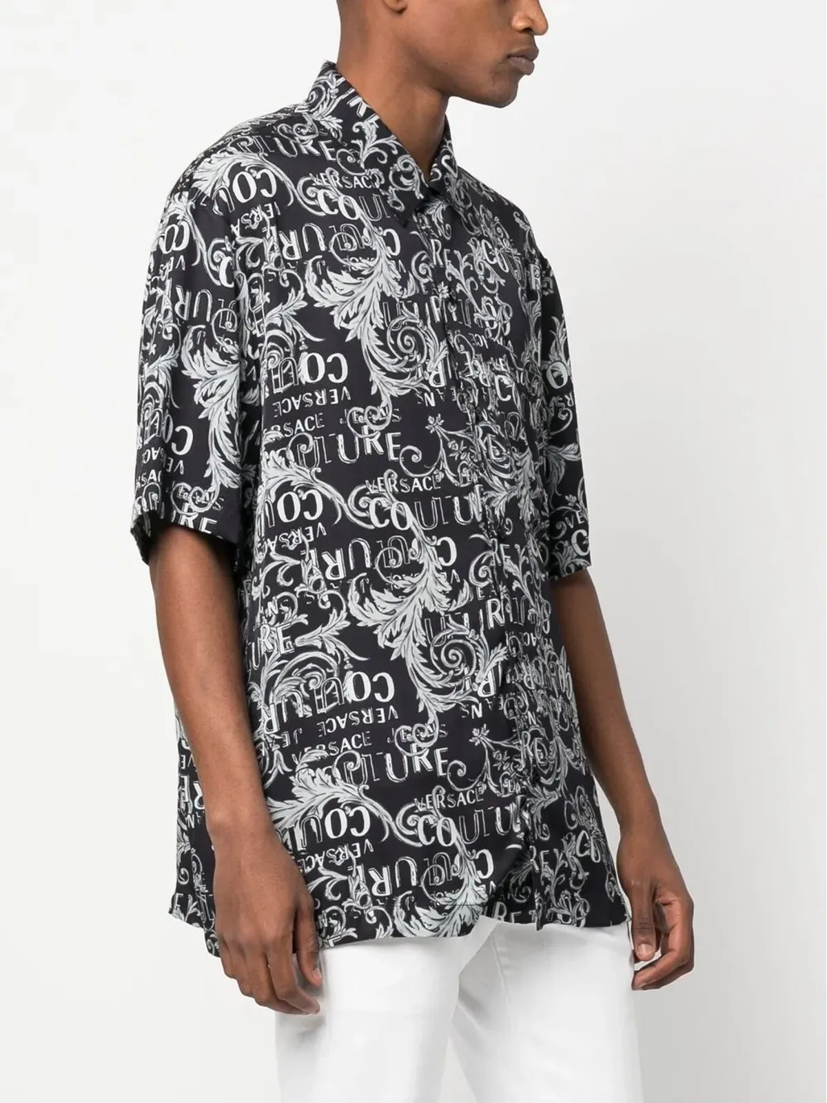 Versace Jeans Couture バロックプリント半袖シャツ - 画像3