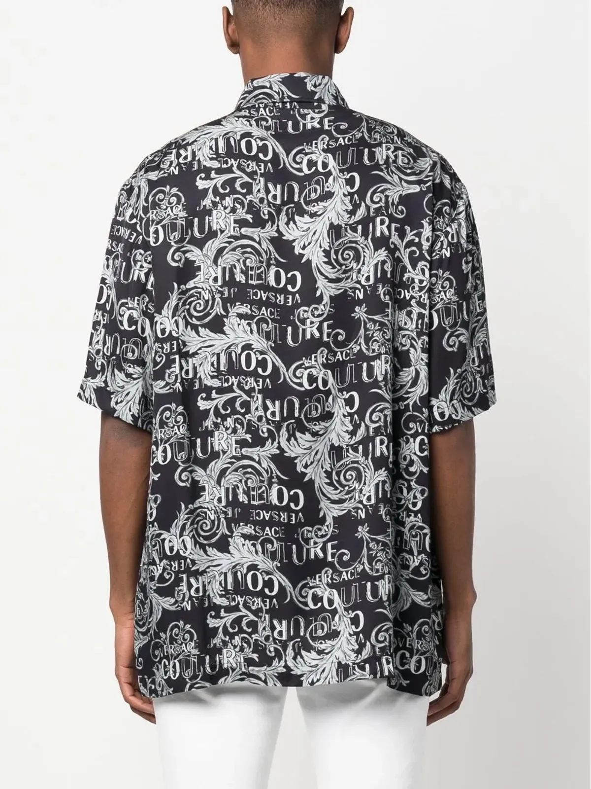 Versace Jeans Couture バロックプリント半袖シャツ - 画像4