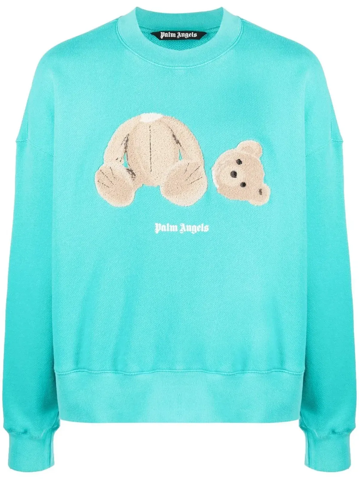 Palm Angels ベアモチーフ クルーネック スウェットシャツ - 画像1