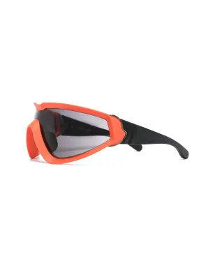 Moncler Eyewear Wrapid Shield サングラス - サムネイル2