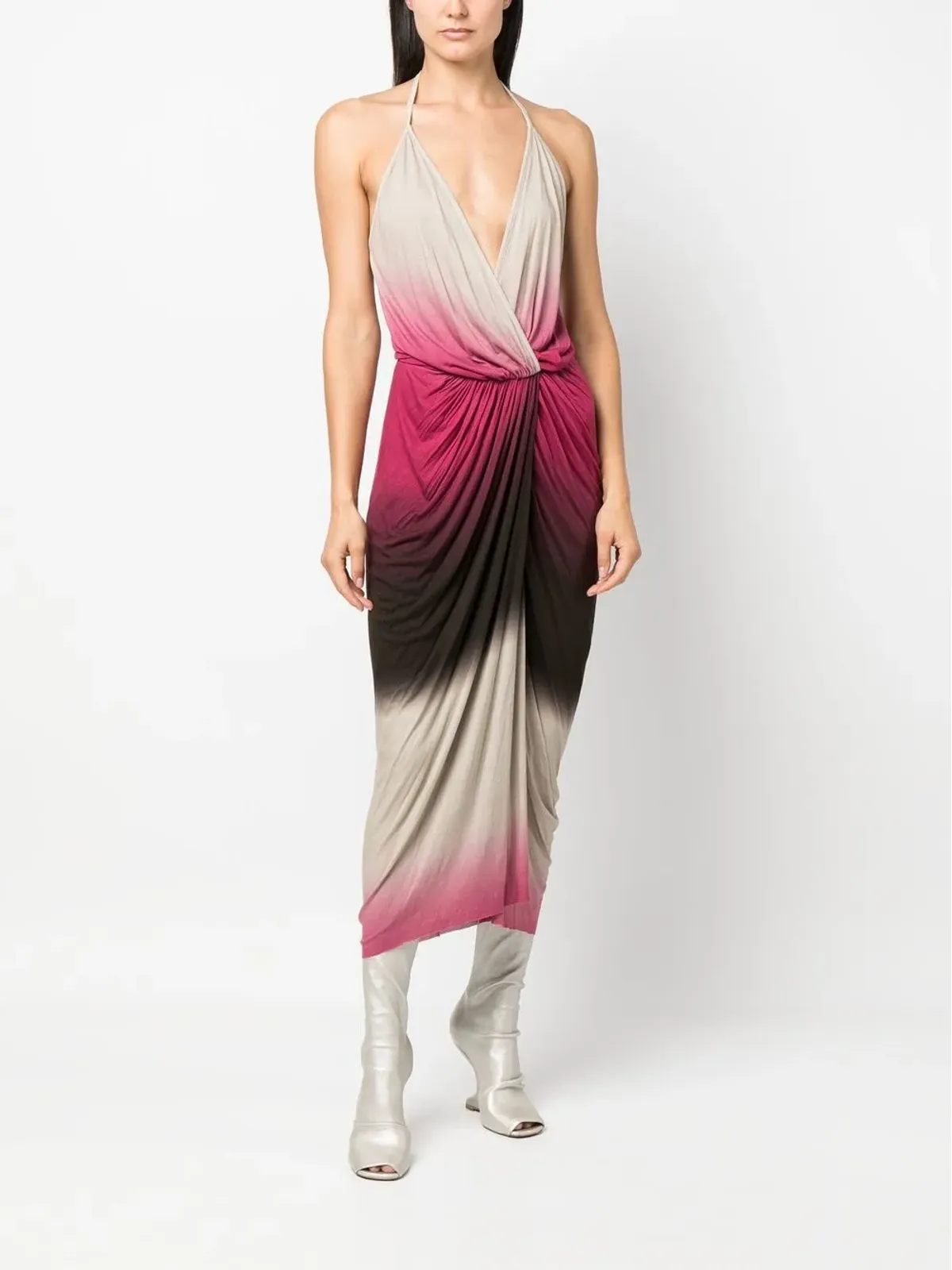 Rick Owens Lilies Vered ホルターネックドレス - 画像2