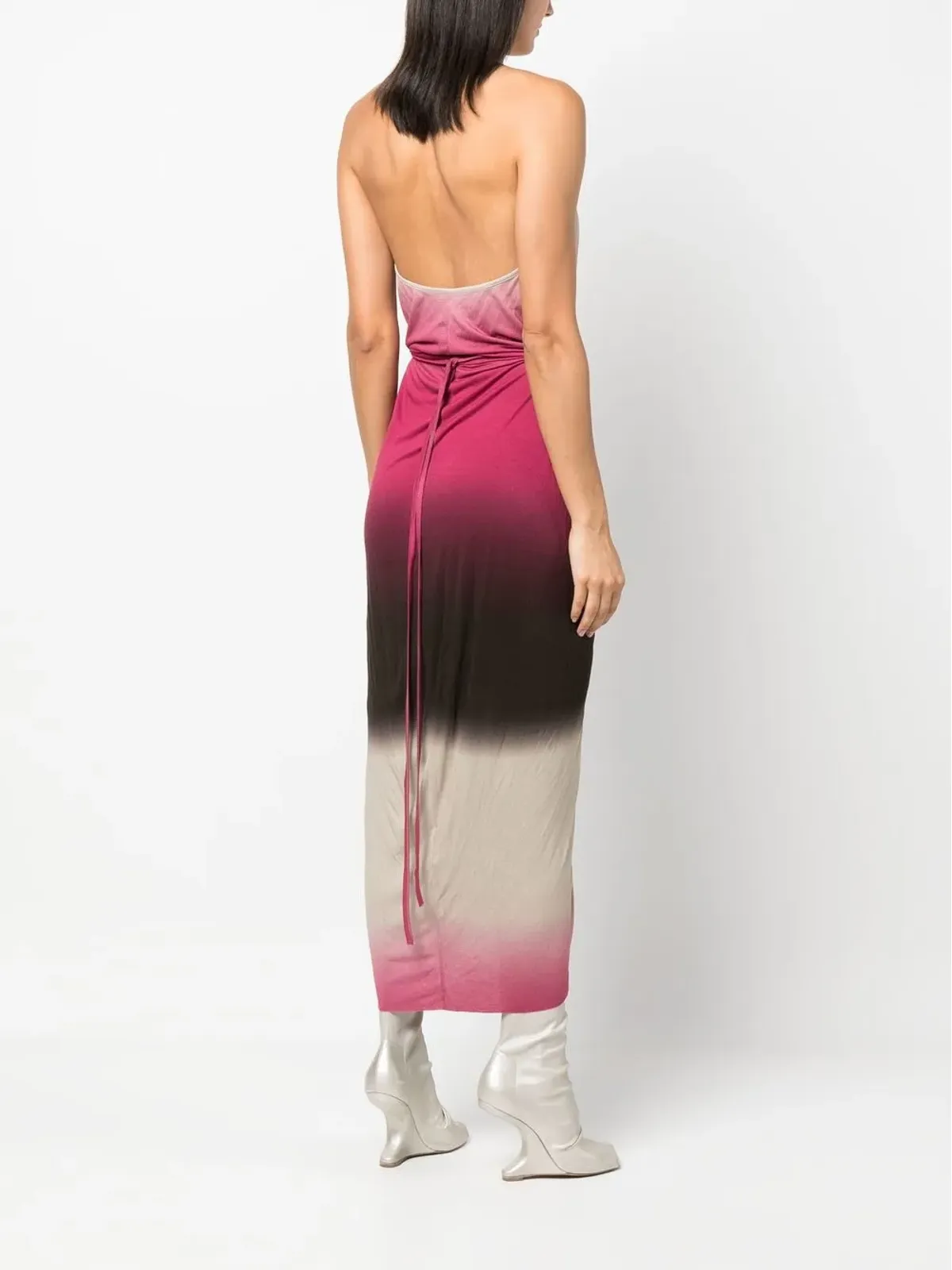 Rick Owens Lilies Vered ホルターネックドレス - 画像4