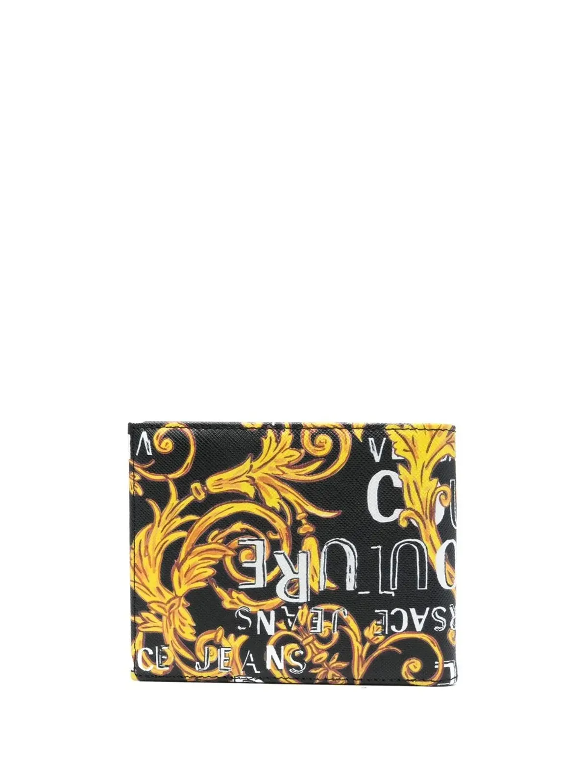 Versace Jeans Couture バロック ロゴプリント レザー ウォレット - 画像2