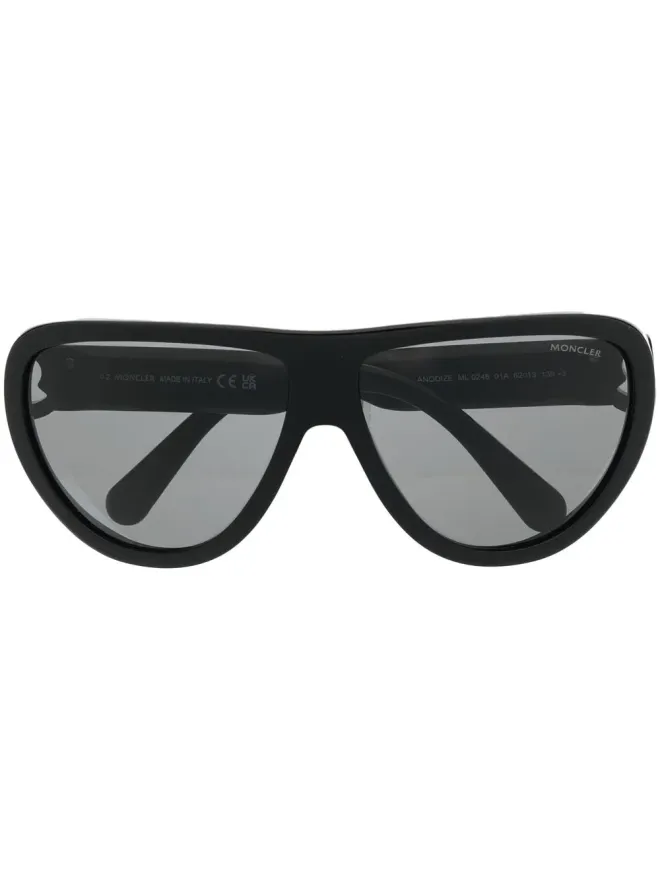 Moncler Eyewear Moncler Eyewear アノダイズ キャットアイ サングラスの商品画像