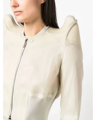 Rick Owens クロップドジップアップジャケット - サムネイル5