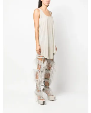 Rick Owens セミシアー ロングライントップ - サムネイル3