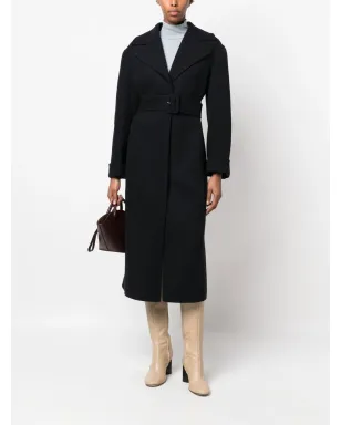 Jil Sander 長袖ベルト付きウールコート - サムネイル2