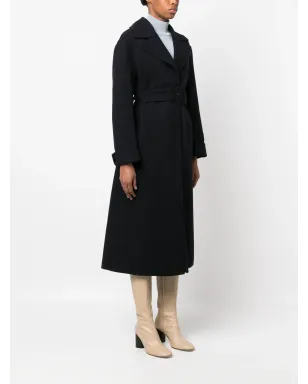 Jil Sander 長袖ベルト付きウールコート - サムネイル3