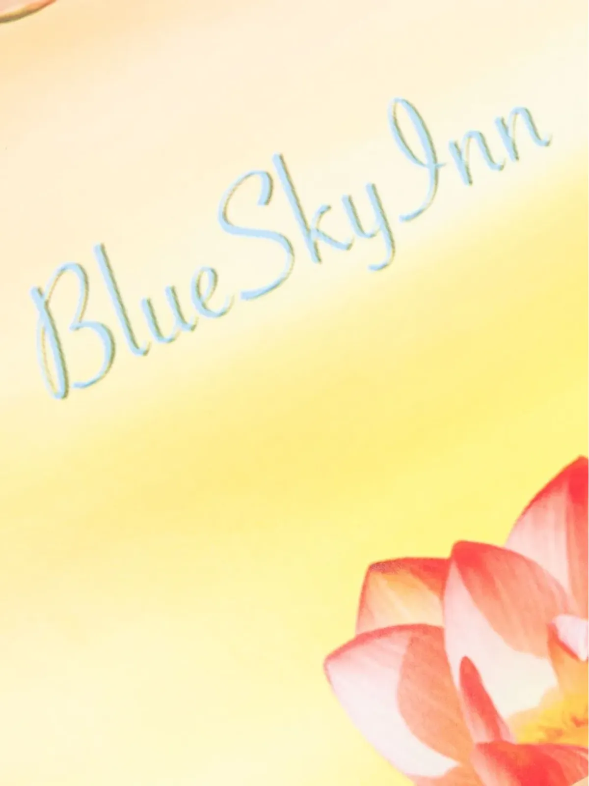 BLUE SKY INN フラワープリント スケートボード - 画像4