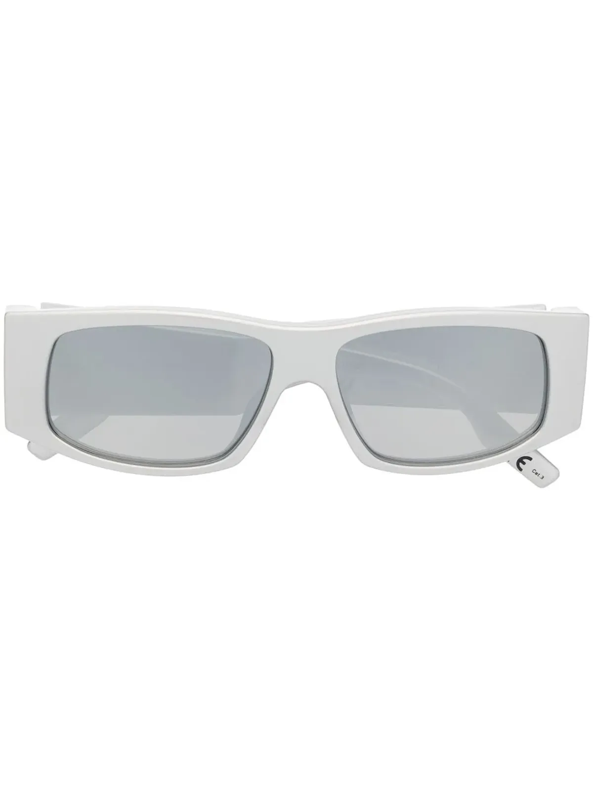 Balenciaga Eyewear LEDスクエアフレームサングラス - 画像1