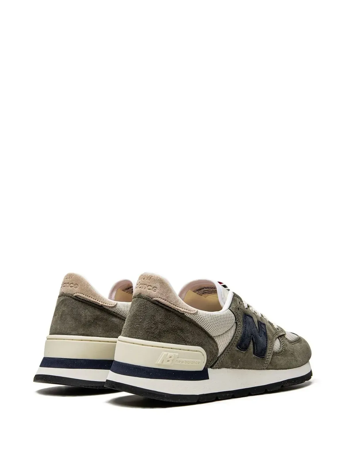 New Balance 990スニーカー グリーン - 画像3