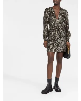 Michael Michael Kors レオパードジャカード ミニドレス - サムネイル2