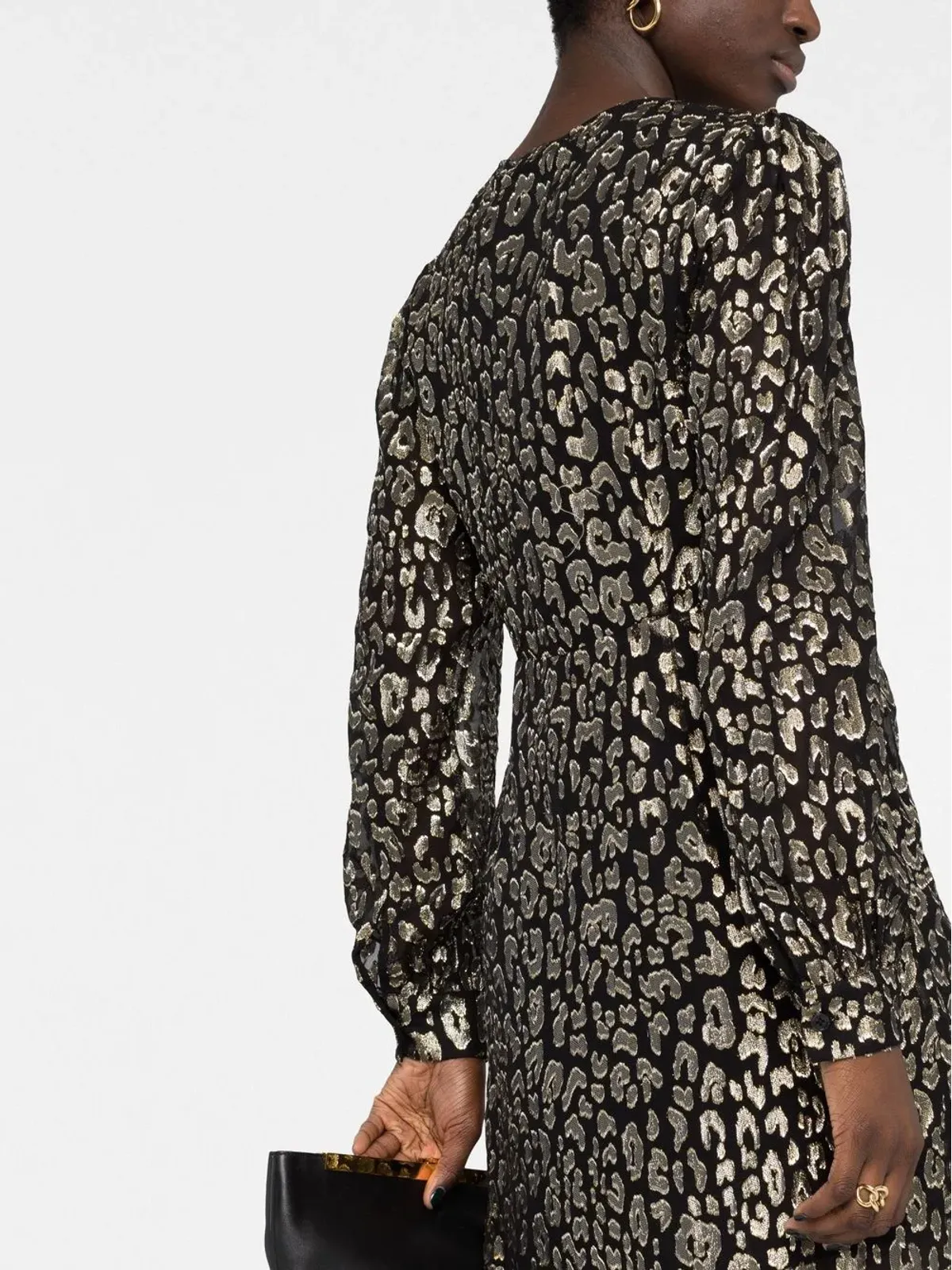 Michael Michael Kors レオパードジャカード ミニドレス - 画像3