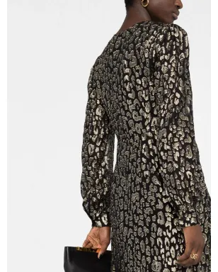 Michael Michael Kors レオパードジャカード ミニドレス - サムネイル3