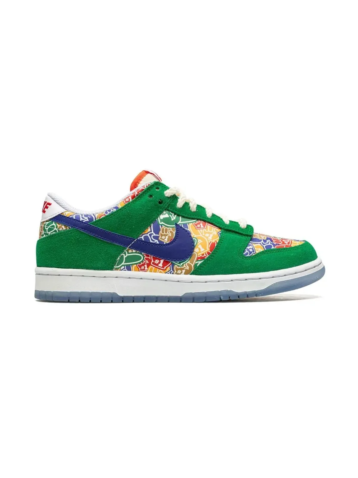 Nike Kids ダンクロー Foam Finger スニーカー - グリーン - 画像2