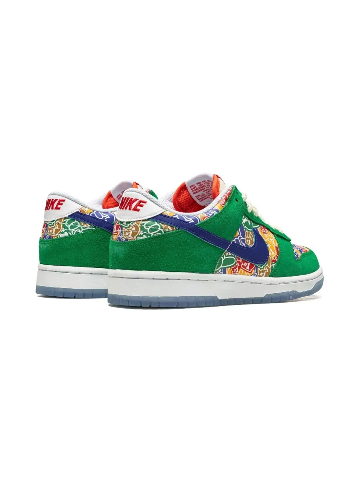 Nike Kids ダンクロー Foam Finger スニーカー - グリーン - 画像3