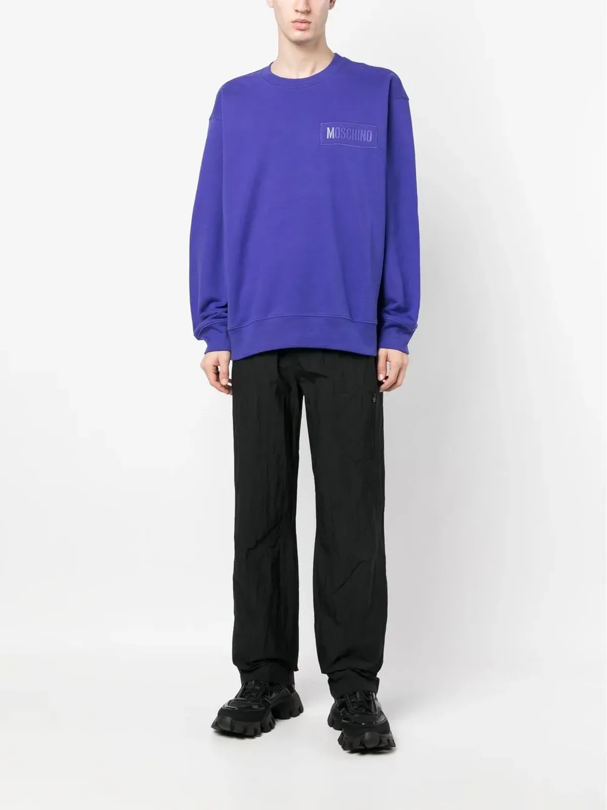 Moschino ロゴパッチスウェットシャツ - 画像2