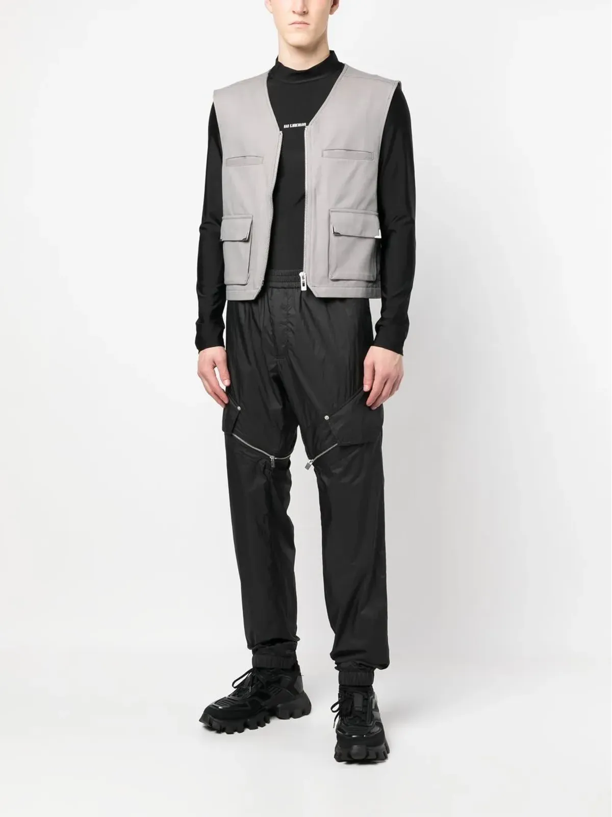 Han Kjøbenhavn ロゴプリントTシャツ - 画像2