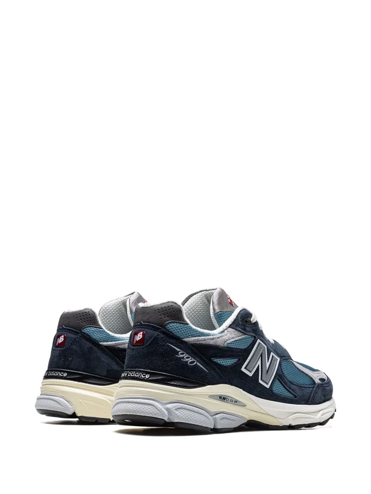 New Balance テディ・サンティス×990V3 Castlerock スニーカー - 画像3