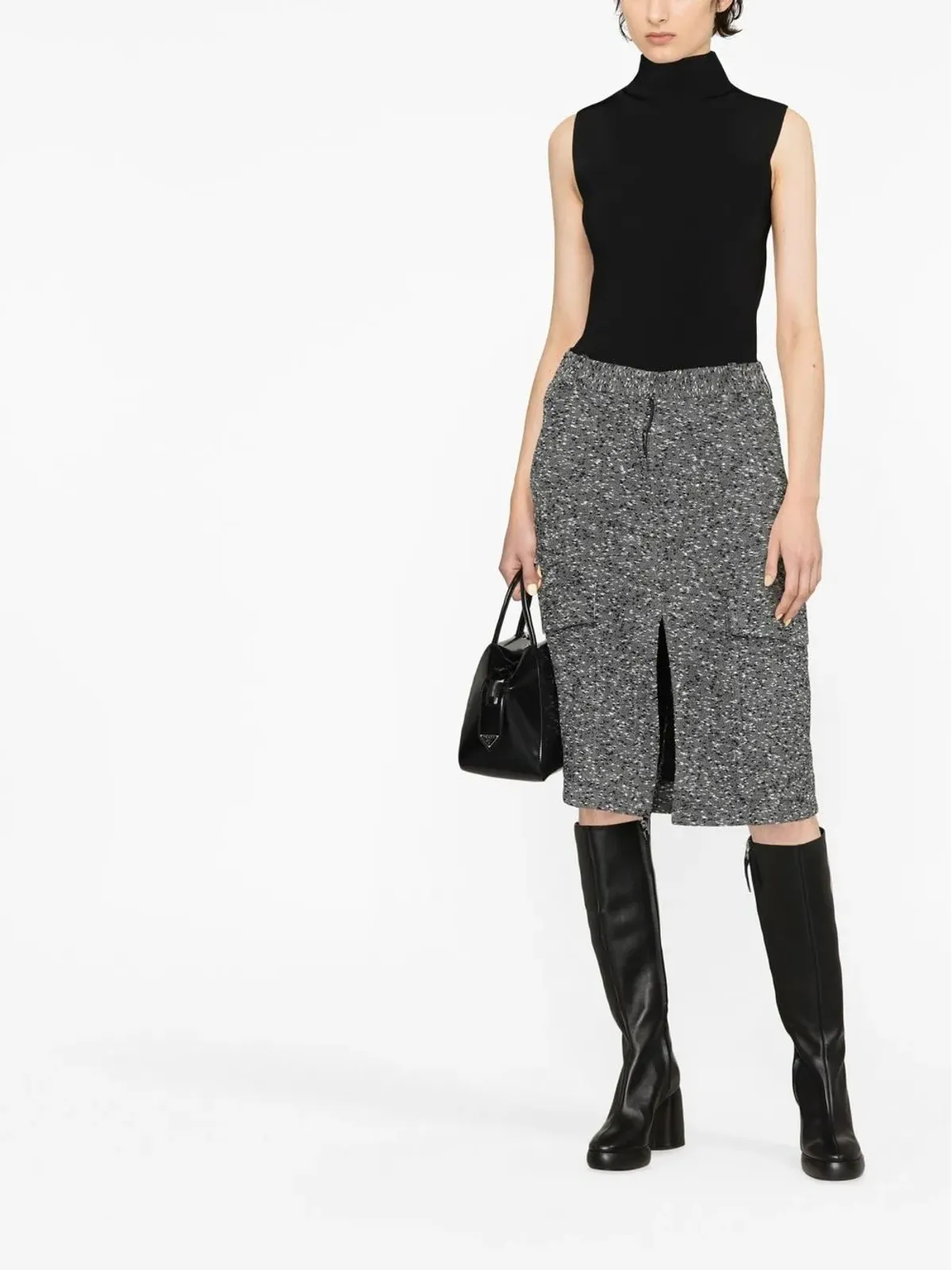 Victoria Beckham テーラードカーゴミディスカート - 画像2