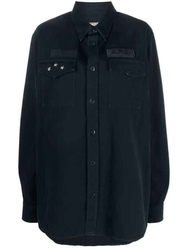A.P.C. A.P.C. スタッズ付き長袖ジャケットの商品画像