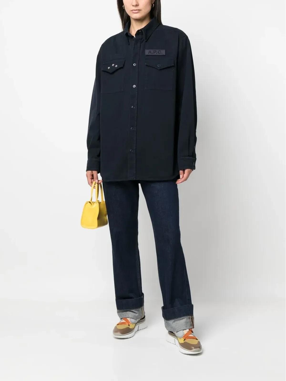 A.P.C. スタッズ付き長袖ジャケット - 画像2