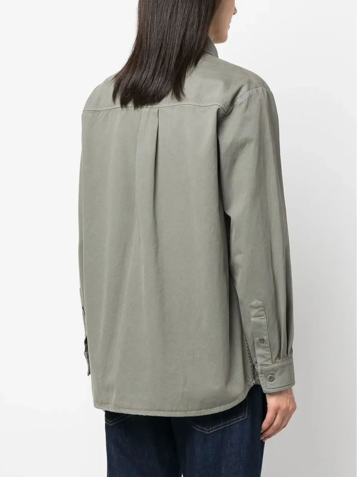 A.P.C. ロゴパッチ シャツジャケット - 画像4