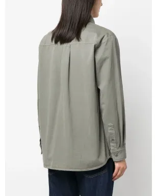 A.P.C. ロゴパッチ シャツジャケット - サムネイル4