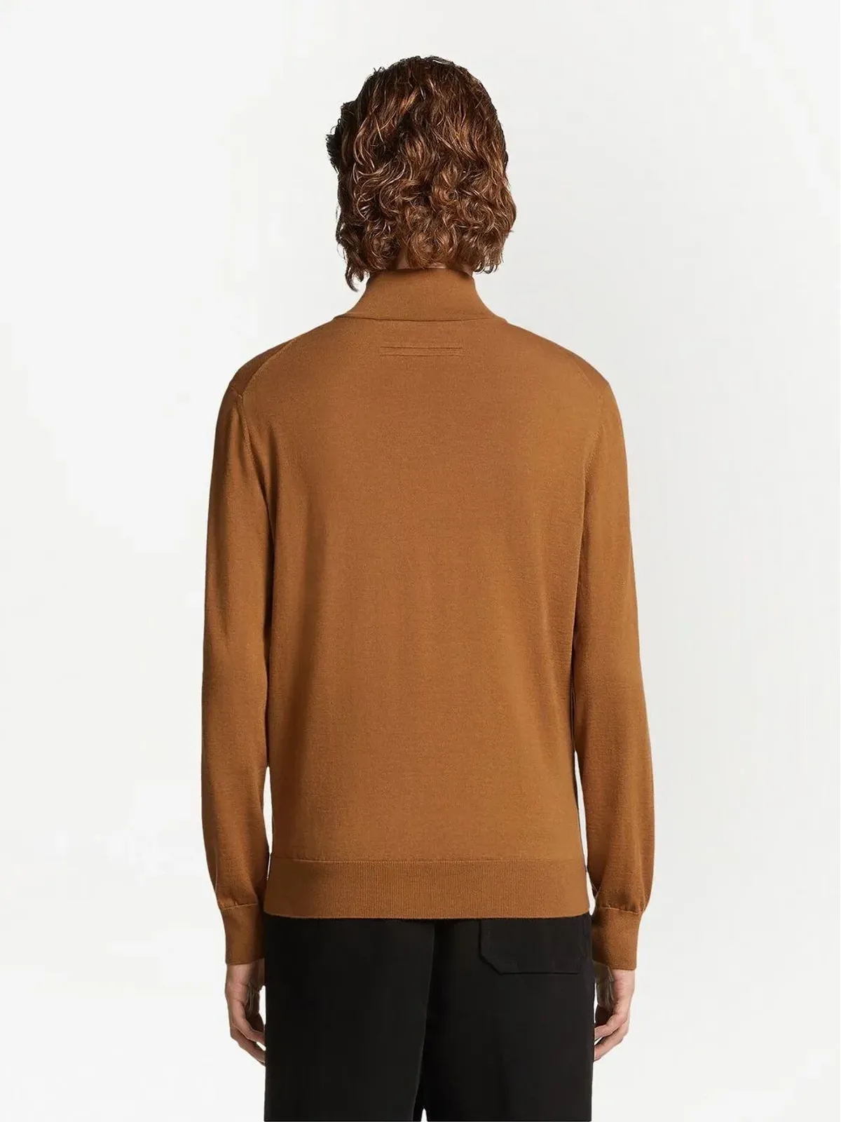 Zegna モックネック・ハーフジップ ジャンパー - 画像3