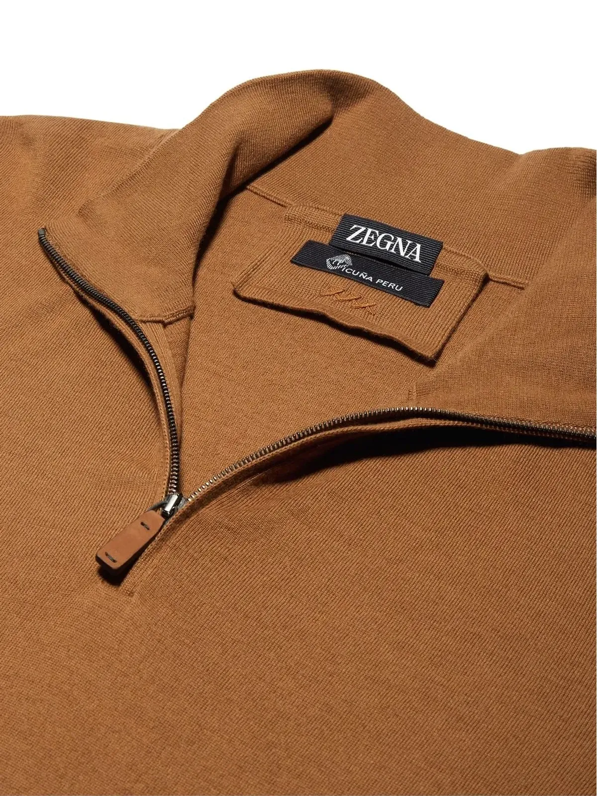 Zegna モックネック・ハーフジップ ジャンパー - 画像4