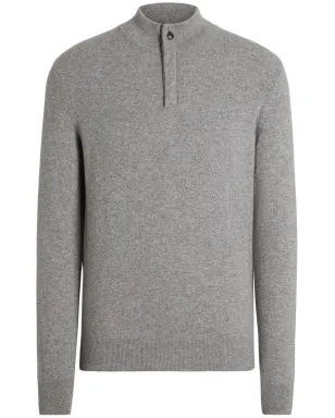 Zegna オアジ モックネック カシミヤ ジャンパー - サムネイル1
