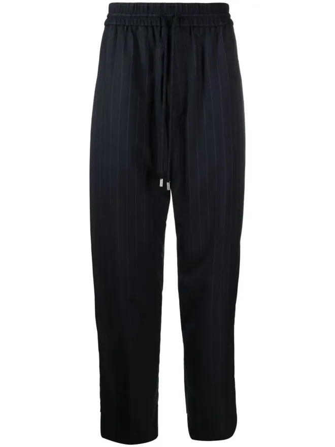 Lanvin Lanvin ピンストライプ柄ストレートレッグパンツの商品画像