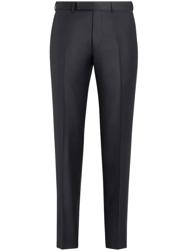 ZEGNA Zegna Trofeo tailored wool trousers - Blueの商品画像