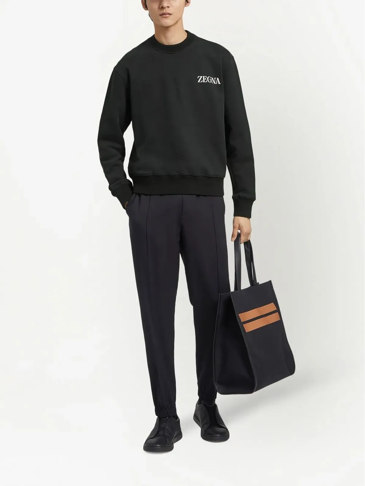 Zegna ハイパフォーマンスウールジョガー - 画像2