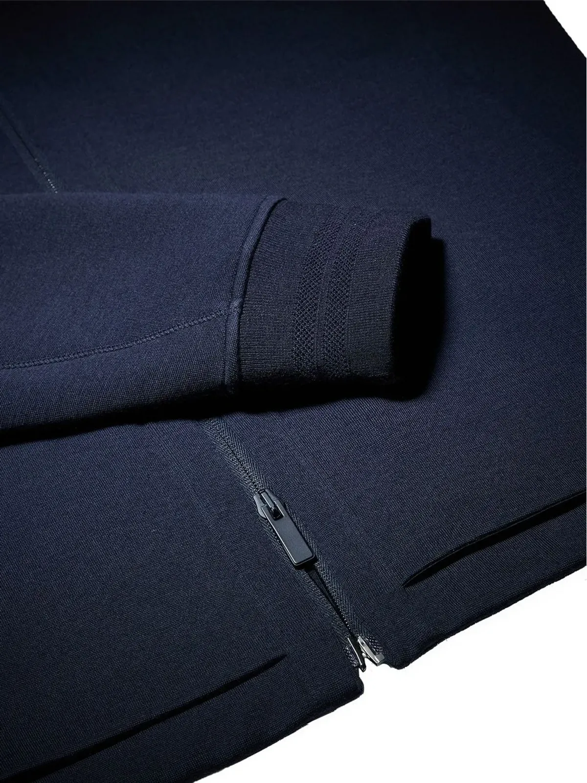Zegna ハイパフォーマンス ウール・コットン混紡 フーディー - 画像4
